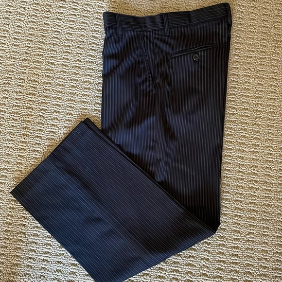 Van Heusen Other - Boys Black Pinstriped Dress pants. Size 12